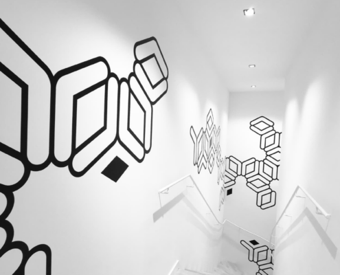 Une œuvre signée Urban Ërell pour sublimer un cabinet dentaire à Marseille